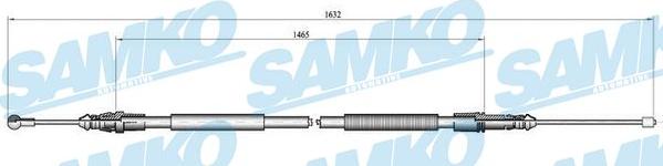 Samko C1040B - Cavo comando, Freno stazionamento autozon.pro