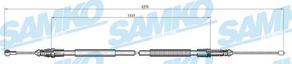 Samko C1075B - Cavo comando, Freno stazionamento autozon.pro