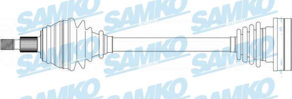 Samko DS43007 - Albero motore / Semiasse autozon.pro