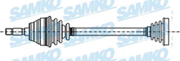 Samko DS51026 - Albero motore / Semiasse autozon.pro