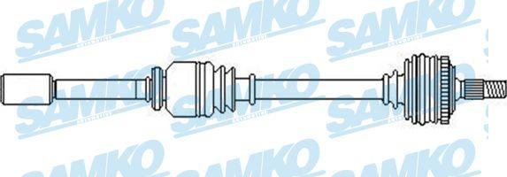 Samko DS52449 - Albero motore / Semiasse autozon.pro