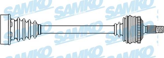 Samko DS52555 - Albero motore / Semiasse autozon.pro