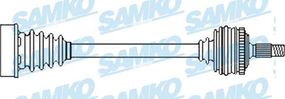 Samko DS52557 - Albero motore / Semiasse autozon.pro