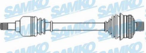 Samko DS52582 - Albero motore / Semiasse autozon.pro