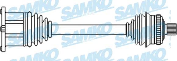 Samko DS52644 - Albero motore / Semiasse autozon.pro