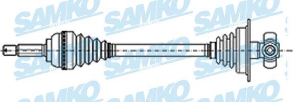 Samko DS52056 - Albero motore / Semiasse autozon.pro