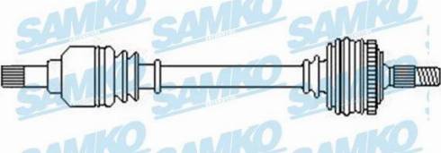 Samko DS52362 - Albero motore / Semiasse autozon.pro