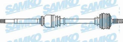 Samko DS52308 - Albero motore / Semiasse autozon.pro