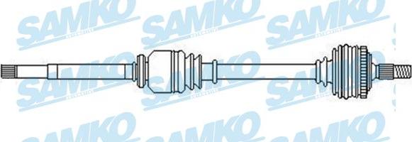 Samko DS52224 - Albero motore / Semiasse autozon.pro