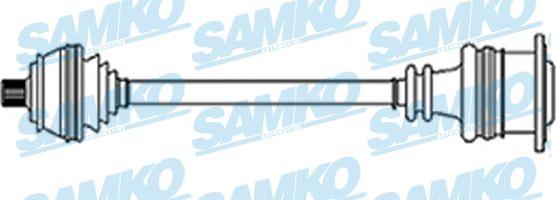 Samko DS14252 - Albero motore / Semiasse autozon.pro