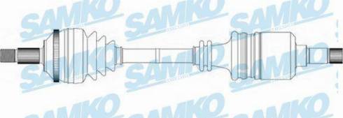 Samko DS16088 - Albero motore / Semiasse autozon.pro