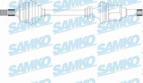 Samko DS16034 - Albero motore / Semiasse autozon.pro