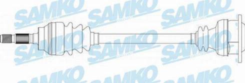 Samko DS16028 - Albero motore / Semiasse autozon.pro