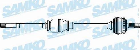 Samko DS52691 - Albero motore / Semiasse autozon.pro