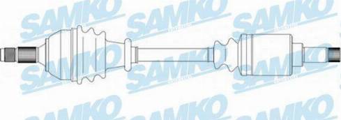 Samko DS16126 - Albero motore / Semiasse autozon.pro