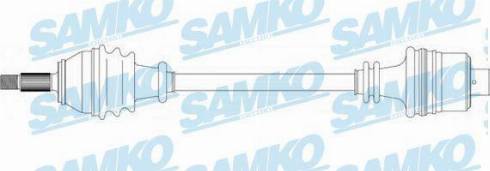 Samko DS39013 - Albero motore / Semiasse autozon.pro