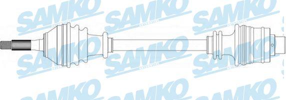 Samko DS39020 - Albero motore / Semiasse autozon.pro