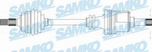 Samko DS38006 - Albero motore / Semiasse autozon.pro