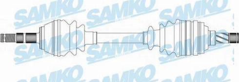 Samko DS37020 - Albero motore / Semiasse autozon.pro