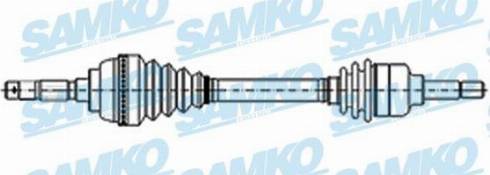 Samko DS21057 - Albero motore / Semiasse autozon.pro