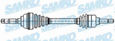 Samko DS21063 - Albero motore / Semiasse autozon.pro