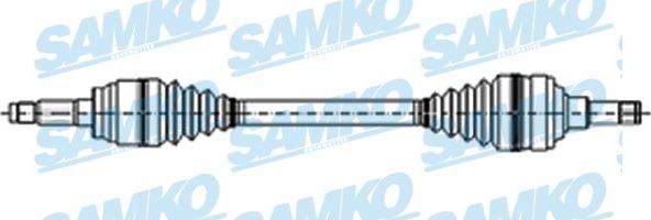 Samko DS21071 - Albero motore / Semiasse autozon.pro