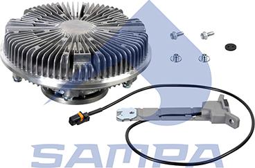 Sampa 026.083 - Giunto di collegamento, Ventilatore radiatore autozon.pro