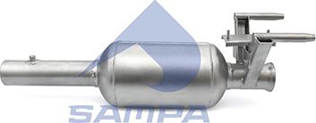 Sampa 208.356 - Filtro antiparticolato / particellare, Impianto gas scarico autozon.pro