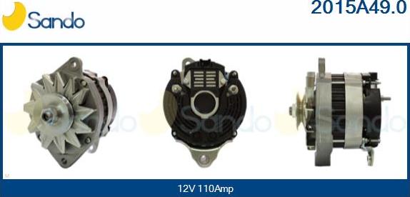 Sando 2015A49.0 - Alternatore autozon.pro