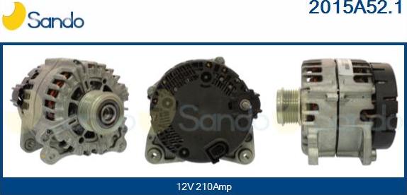 Sando 2015A52.1 - Alternatore autozon.pro