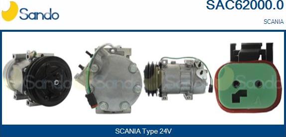 Sando SAC62000.0 - Compressore, Climatizzatore autozon.pro