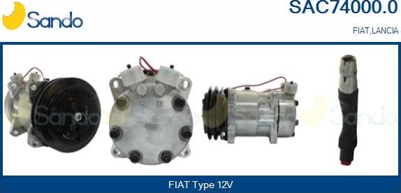 Sando SAC74000.0 - Compressore, Climatizzatore autozon.pro