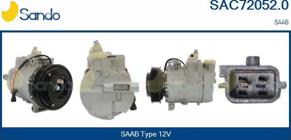 Sando SAC72052.0 - Compressore, Climatizzatore autozon.pro