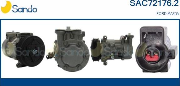 Sando SAC72176.2 - Compressore, Climatizzatore autozon.pro