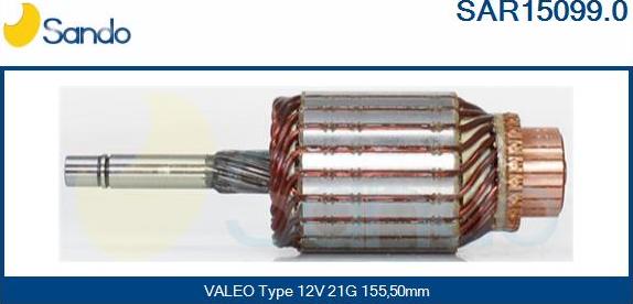 Sando SAR15099.0 - Ancorina, Starter autozon.pro