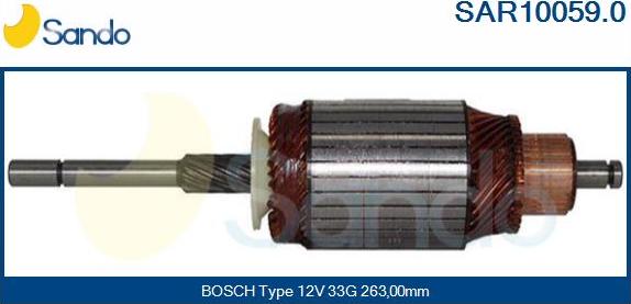 Sando SAR10059.0 - Ancorina, Starter autozon.pro