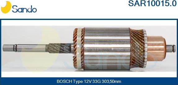 Sando SAR10015.0 - Ancorina, Starter autozon.pro