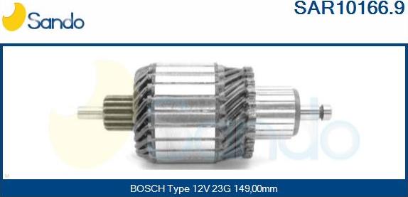 Sando SAR10166.9 - Ancorina, Starter autozon.pro