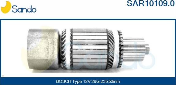 Sando SAR10109.0 - Ancorina, Starter autozon.pro