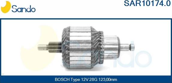 Sando SAR10174.0 - Ancorina, Starter autozon.pro