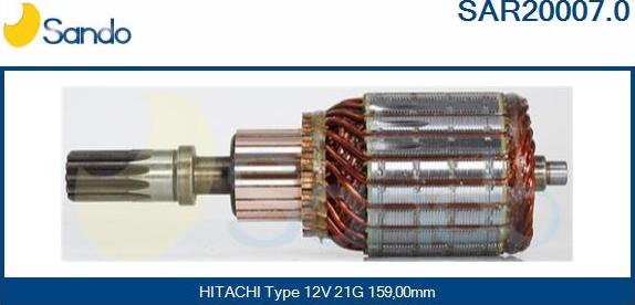 Sando SAR20007.0 - Ancorina, Starter autozon.pro