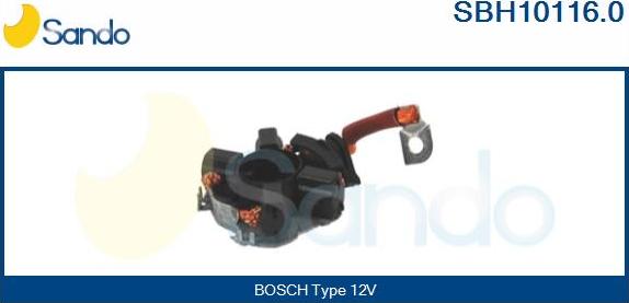 Sando SBH10116.0 - Supporto, Spazzole in carbone autozon.pro