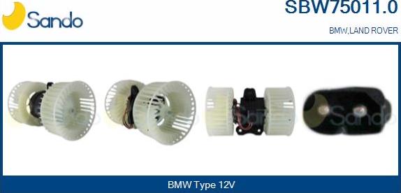 Sando SBW75011.0 - Ventilatore abitacolo autozon.pro