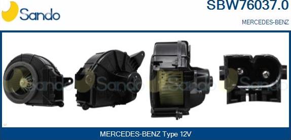 Sando SBW76037.0 - Ventilatore abitacolo autozon.pro