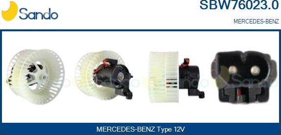 Sando SBW76023.0 - Ventilatore abitacolo autozon.pro