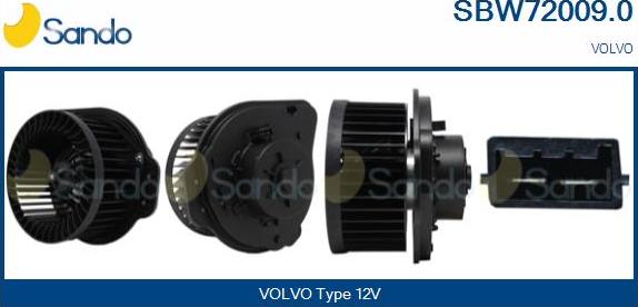 Sando SBW72009.0 - Ventilatore abitacolo autozon.pro