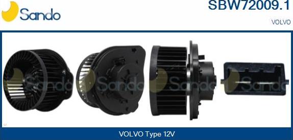 Sando SBW72009.1 - Ventilatore abitacolo autozon.pro