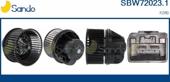 Sando SBW72023.1 - Ventilatore abitacolo autozon.pro