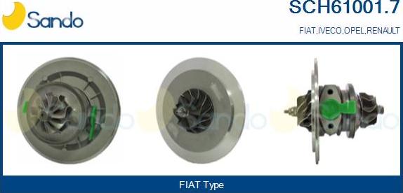 Sando SCH61001.7 - Coreassy, Turbocompressore autozon.pro