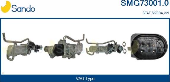 Sando SMG73001.0 - Modulo EGR autozon.pro